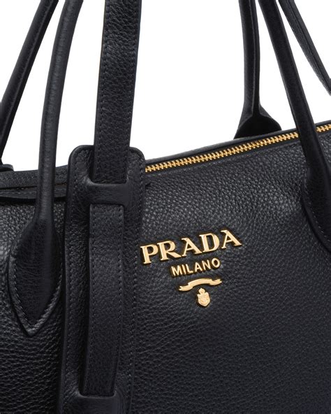 prada borsa a mano in pelle